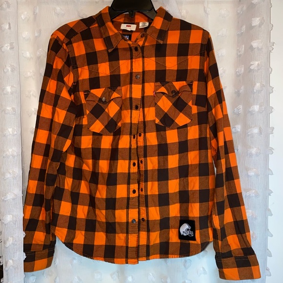cleveland browns flannel